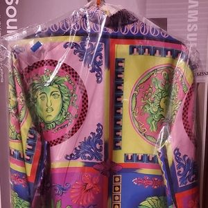 Versace silk shirt